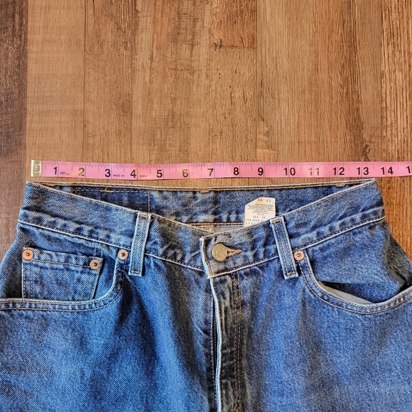 Vintage 1999 Levi's 550 Relaxed Fit Tapered Leg Jeans - Picture 7 of 9